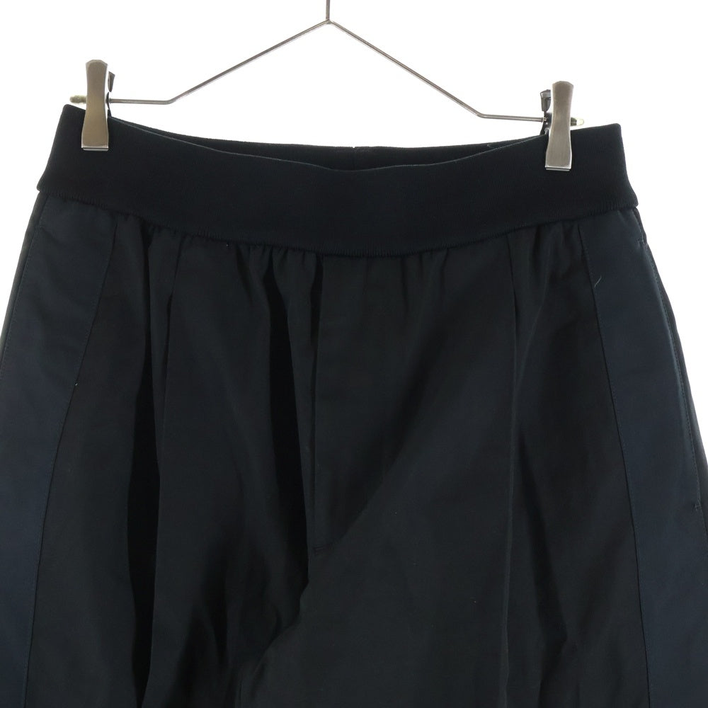 Alexander McQueen(アレキサンダーマックイーン) リブサイドライン チノロングパンツ ブラック 653531