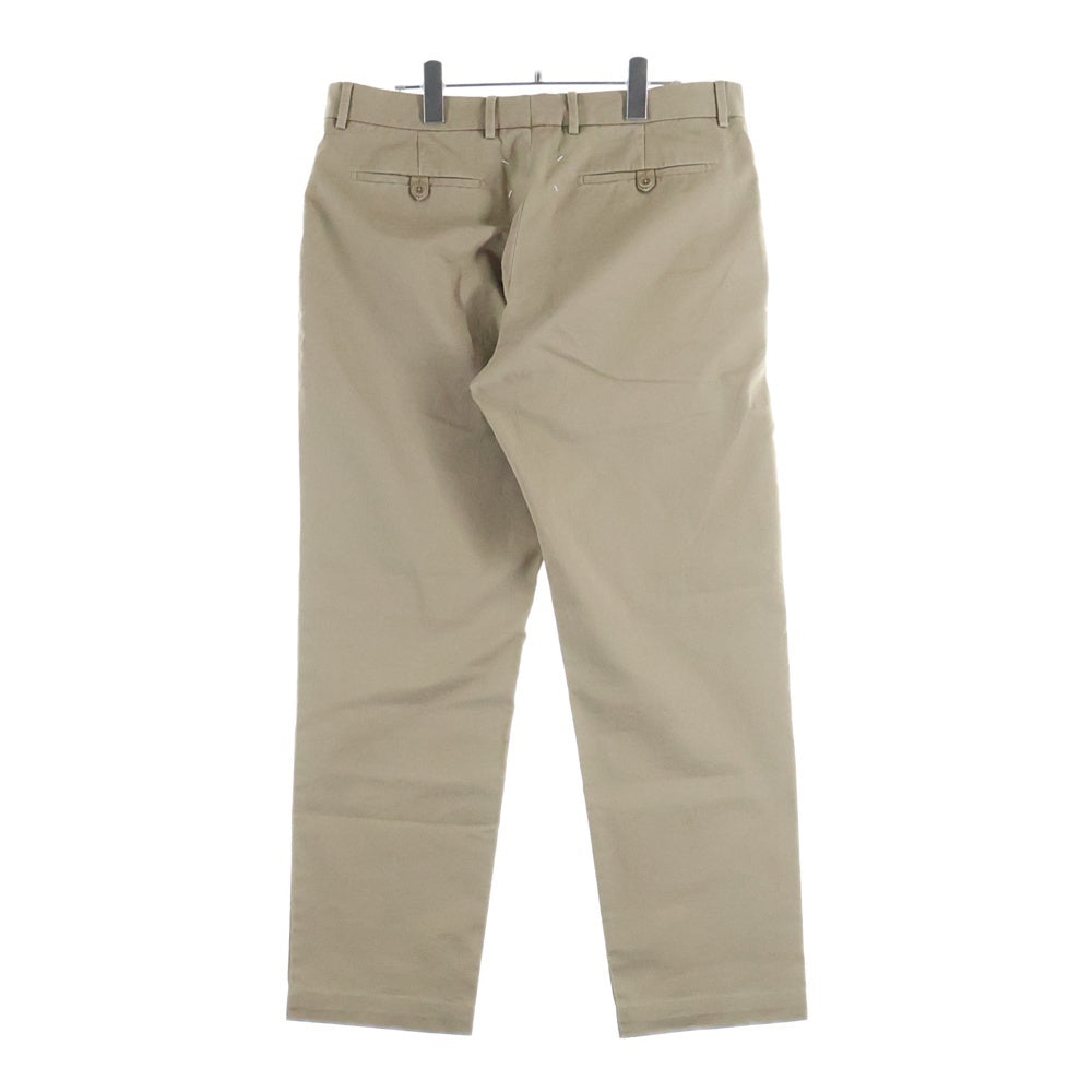 Maison Martin Margiela(メゾンマルタンマルジェラ) 20SS ウォッシュド スリム チノ トラウザーズ ロングパンツ ベージュ S50KA0536
