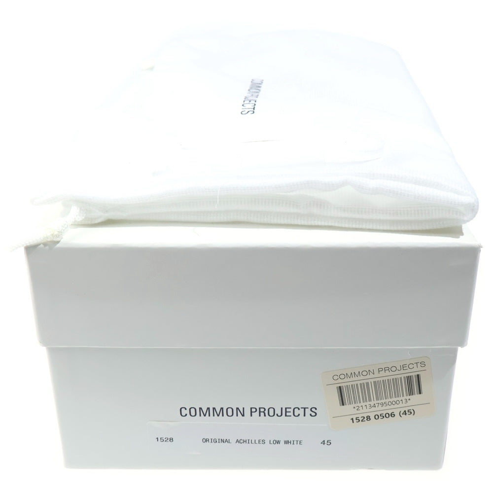 COMMON PROJECTS(コモン プロジェクト) ACHILLES アキレス レザー ローカットスニーカー ホワイト 1528-0506