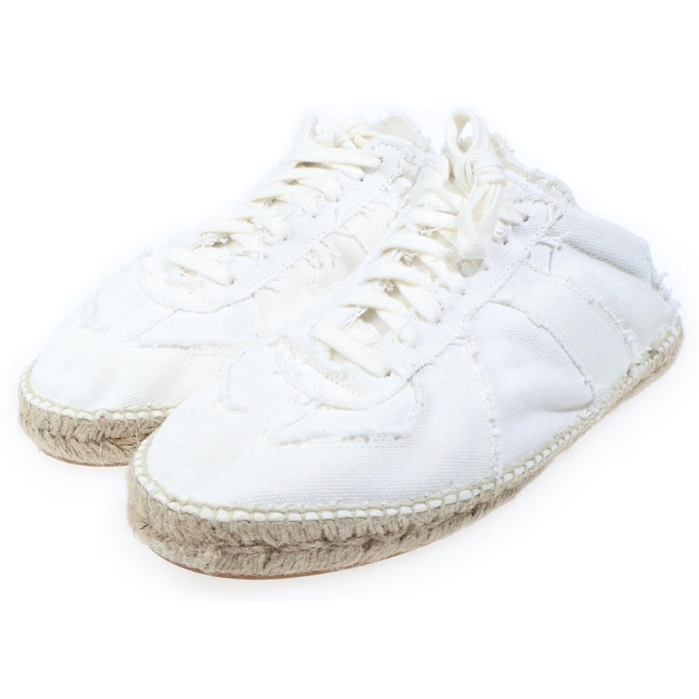 Maison Martin Margiela(メゾンマルタンマルジェラ) ESPA MULE エスパミュール キャンバス ローカットスニーカー サンダル ホワイト S37WS0585