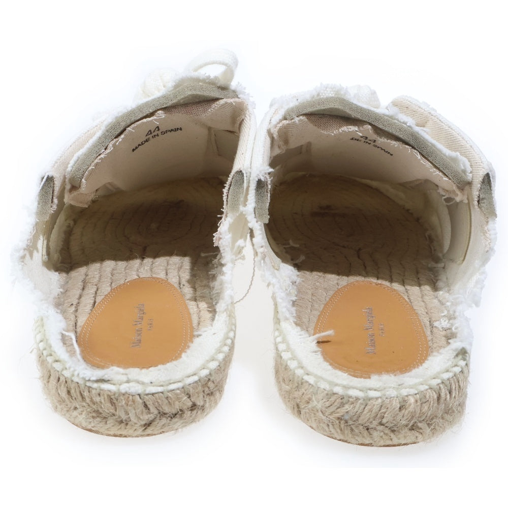 Maison Martin Margiela(メゾンマルタンマルジェラ) ESPA MULE エスパミュール キャンバス ローカットスニーカー サンダル ホワイト S37WS0585
