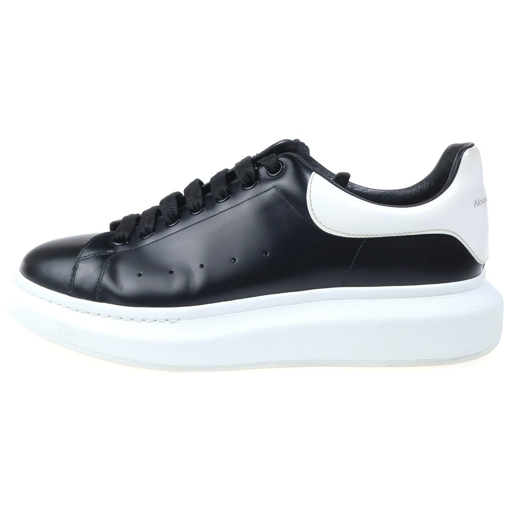 Alexander McQueen(アレキサンダーマックイーン) OVERSIZED SNEAKER オーバーサイズド プラットフォーム レザー ローカットスニーカー ホワイト 553680