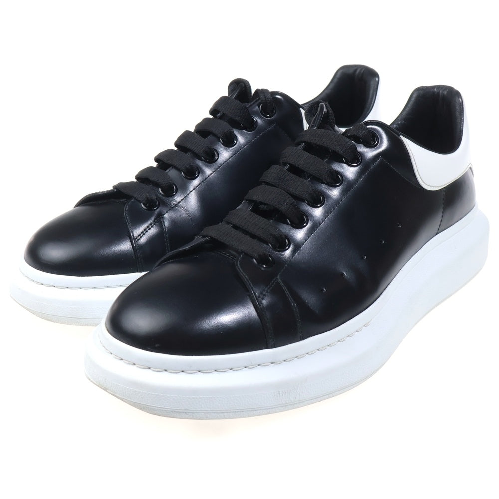 Alexander McQueen(アレキサンダーマックイーン) OVERSIZED SNEAKER オーバーサイズド プラットフォーム レザー ローカットスニーカー ホワイト 553680