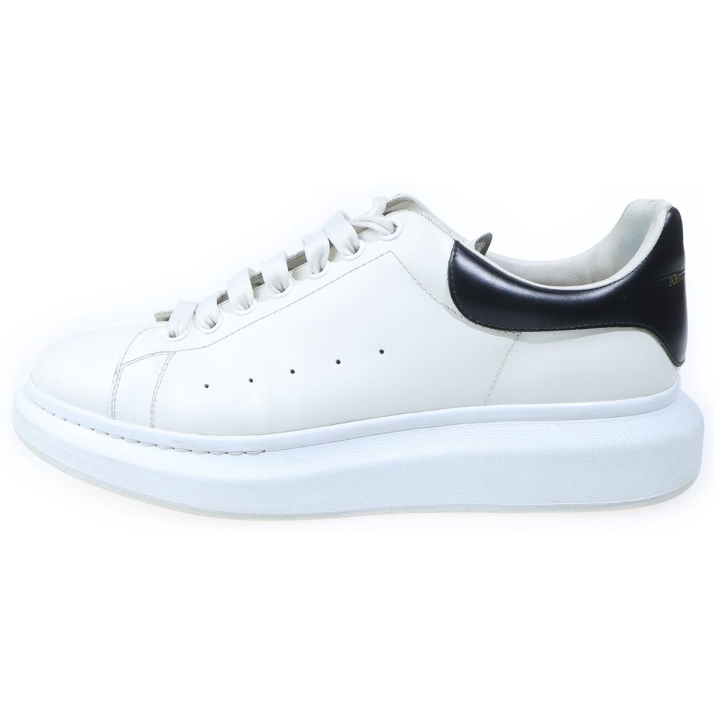 Alexander McQueen(アレキサンダーマックイーン) OVERSIZED SNEAKER オーバーサイズド プラットフォーム レザー ローカットスニーカー ブラック 553680