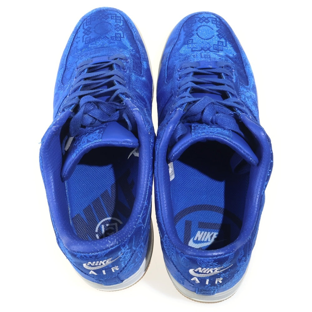 NIKE(ナイキ) ×CLOT AIR FORCE 1 LOW クロット エアフォース1 ローカットスニーカー ブルー US13/31cm CJ5290-400