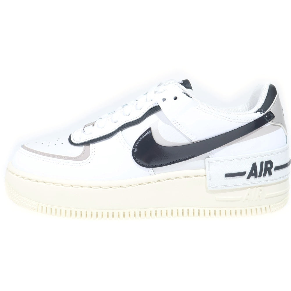 NIKE(ナイキ) WMNS AIR FORCE 1 SHADOW ウィメンズ エアフォース 1 シャドウ ローカットスニーカー ホワイト US7.5/24.5cm DZ1847-110 レディース