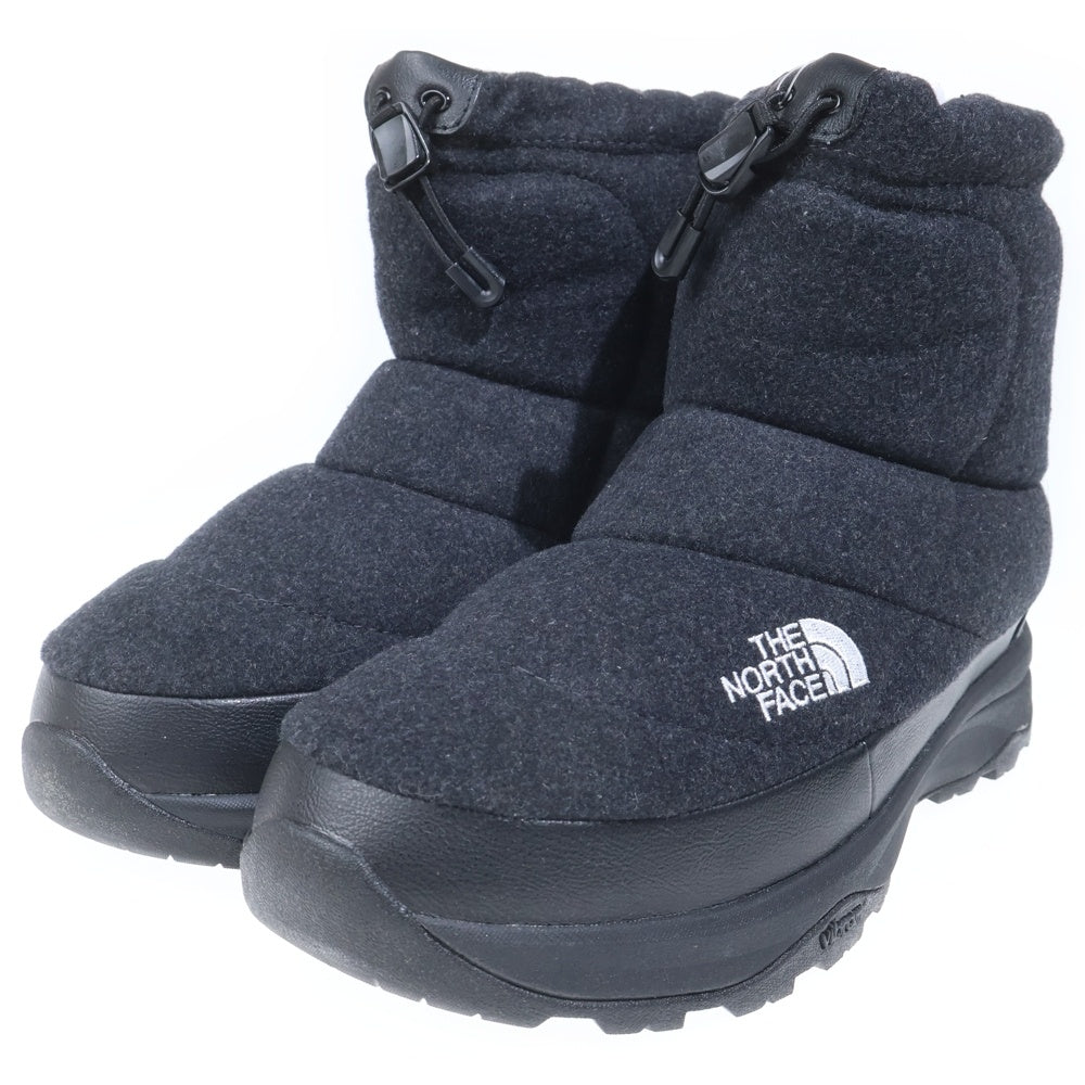 THE NORTH FACE(ザノースフェイス) NUPTSE BOOTIE WOOL IV ヌプシ ブーティ ウール スノーブーツ ブラック NF51879 レディース