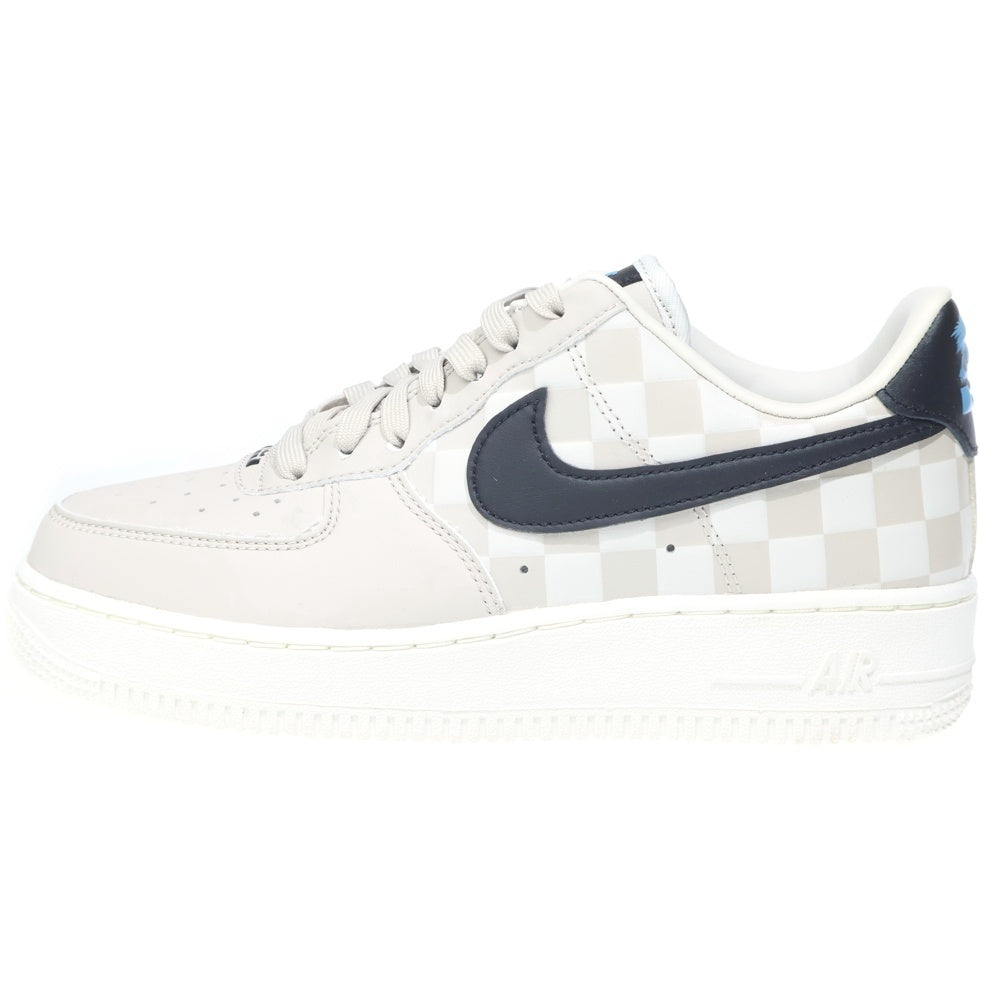 NIKE(ナイキ) ×LEBRON JAMES AIR FORCE 1 07 QS レブロンジェームス エアフォース 1 ローカットスニーカー グレー US6.5/24.5cm DC8877-200 レディース