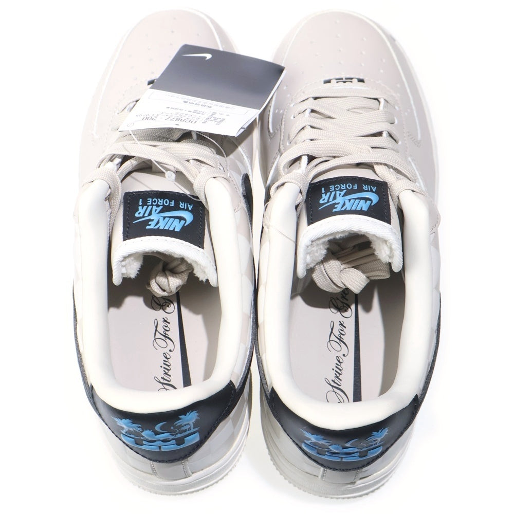 NIKE(ナイキ) ×LEBRON JAMES AIR FORCE 1 07 QS レブロンジェームス エアフォース 1 ローカットスニーカー グレー US6.5/24.5cm DC8877-200 レディース