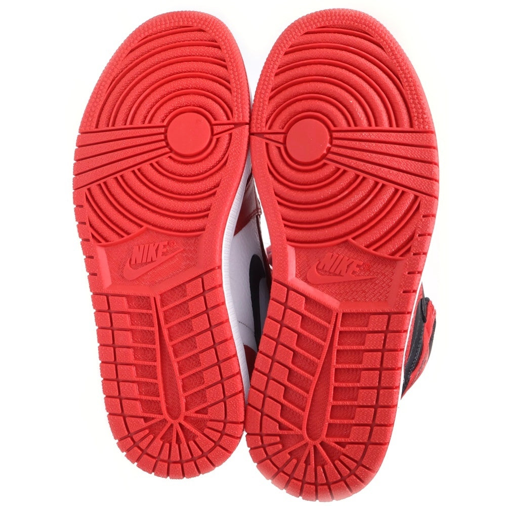 NIKE(ナイキ) AIR JORDAN 1 RETRO HIGH OG NRG HOMAGE TO HOME エアジョーダン 1 レトロ オマージュ トゥー ホーム ハイカットスニーカー US7/25cm 861428-061 レディース