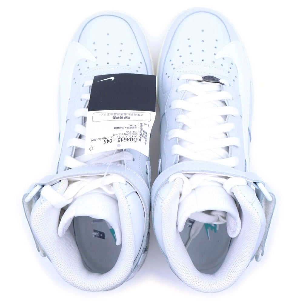 NIKE(ナイキ) AIR FORCE 1 MID 07 PRM COPY PASTE エアフォース1 コピー ペースト ミッドカットスニーカー グレー US6.5/24.5cm DQ8645-045 レディース
