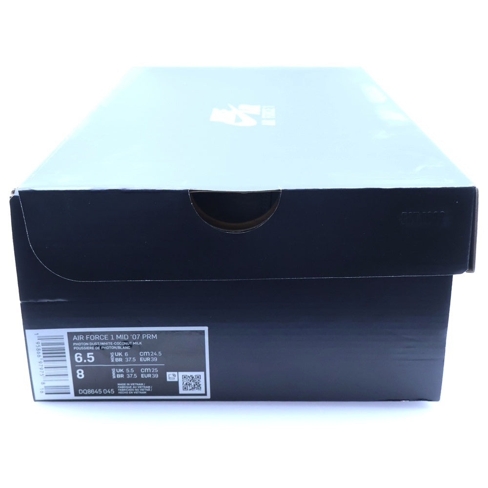 NIKE(ナイキ) AIR FORCE 1 MID 07 PRM COPY PASTE エアフォース1 コピー ペースト ミッドカットスニーカー グレー US6.5/24.5cm DQ8645-045 レディース