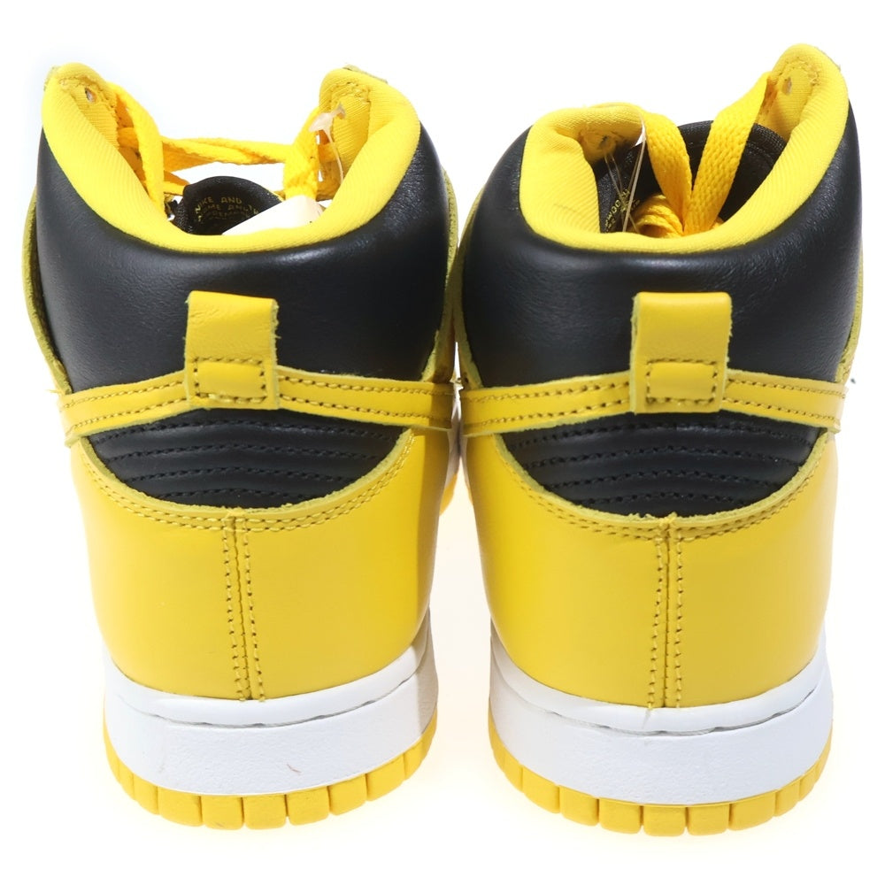 NIKE(ナイキ) DUNK HIGH SP ダンク ハイカットスニーカー ブラック/イエロー US6.5/24.5cm CZ8149-002 レディース