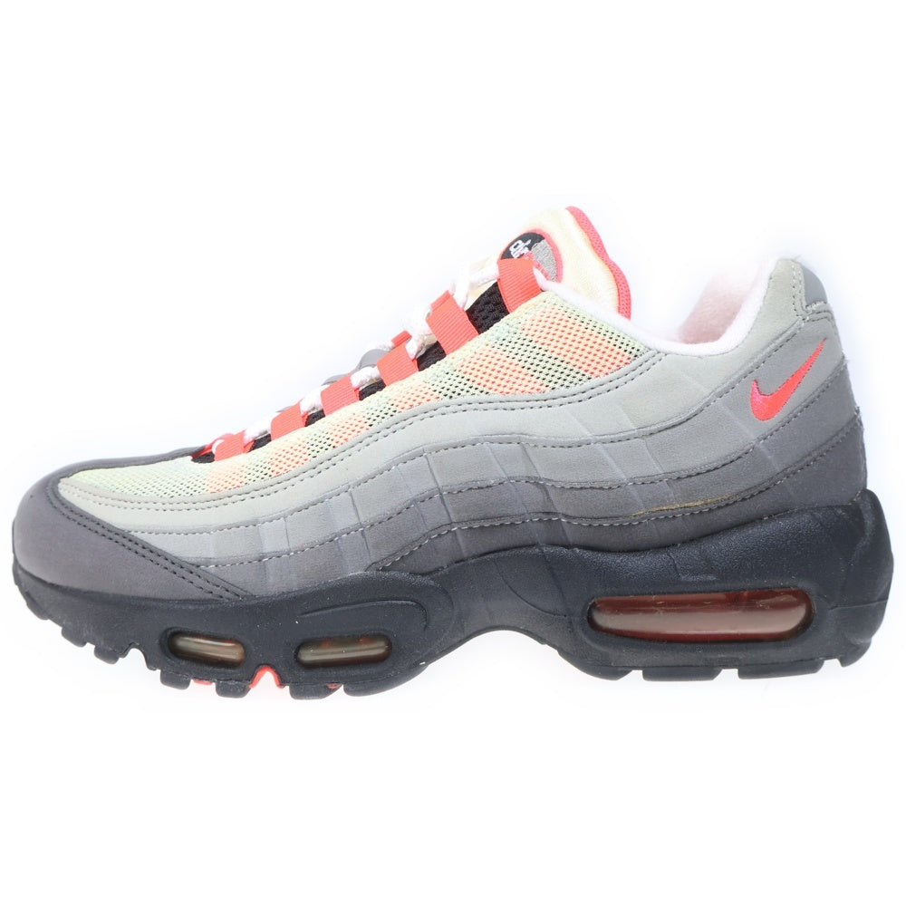 NIKE(ナイキ) AIR MAX 95 OG エアマックス ローカットスニーカー グレー/レッド US6.5/24.5cm AT2865-100 レディース