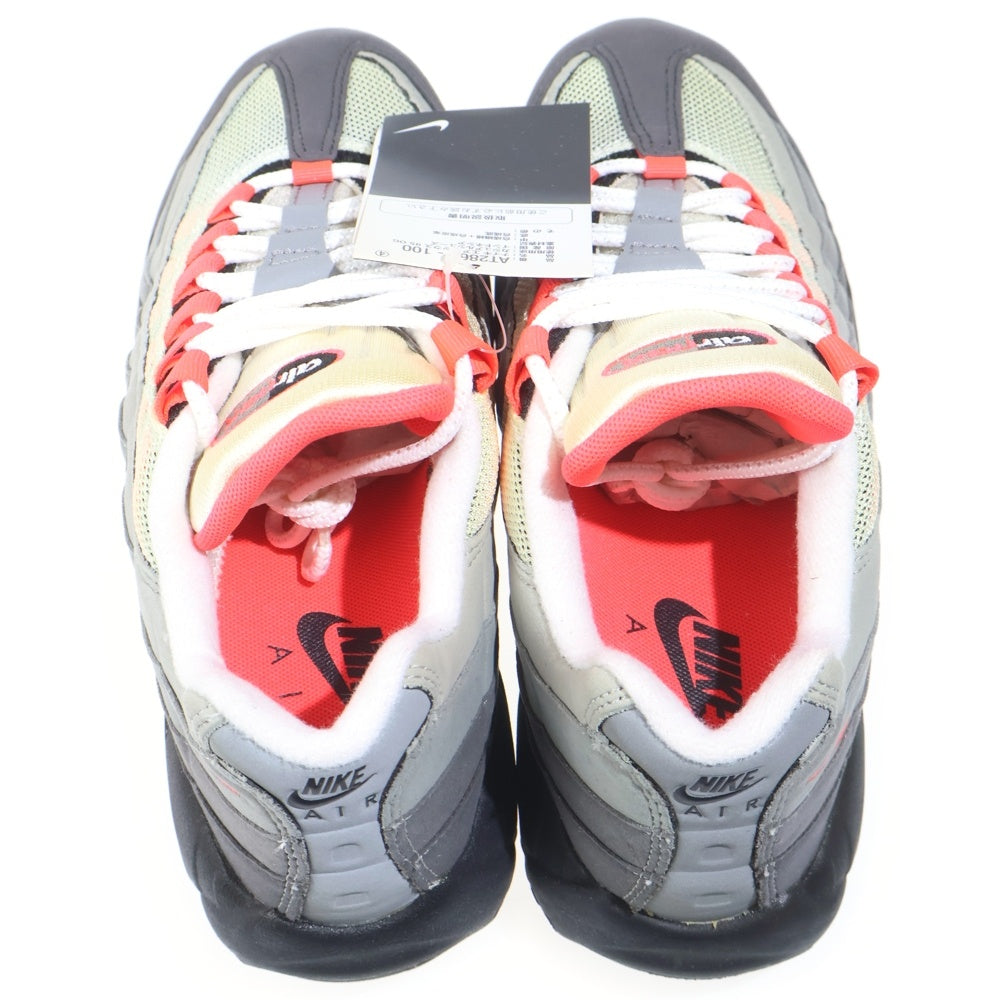 NIKE(ナイキ) AIR MAX 95 OG エアマックス ローカットスニーカー グレー/レッド US6.5/24.5cm AT2865-100 レディース