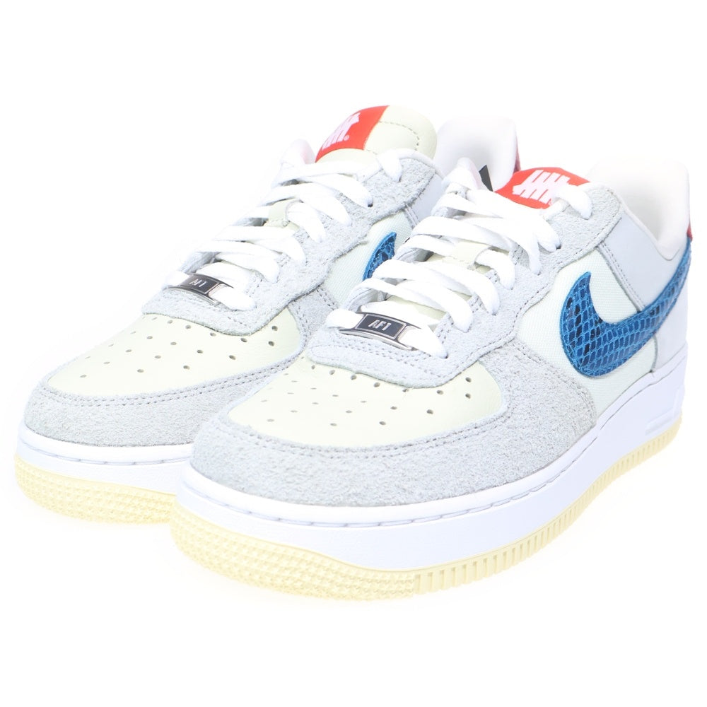 NIKE(ナイキ) ×UNDEFEATED AIR FORCE 1 LOW SP アンディフィーテッド エアフォース 1 ローカットスニーカー グレー US6.5/24.5cm DM8461-001 レディース