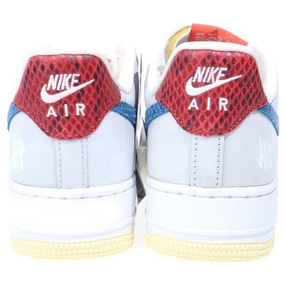 NIKE(ナイキ) ×UNDEFEATED AIR FORCE 1 LOW SP アンディフィーテッド エアフォース 1 ローカットスニーカー グレー US6.5/24.5cm DM8461-001 レディース