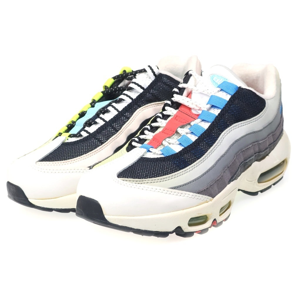 NIKE(ナイキ) AIR MAX 95 GREEDY エアマックス 95 グリーディ ローカットスニーカー グレー/ホワイト US6.5/24.5cm CJ0589-001 レディース