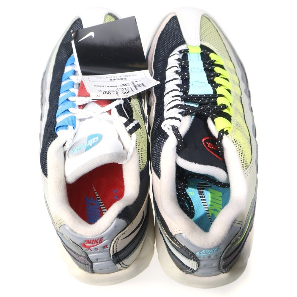 NIKE(ナイキ) AIR MAX 95 GREEDY エアマックス 95 グリーディ ローカットスニーカー グレー/ホワイト US6.5/24.5cm CJ0589-001 レディース