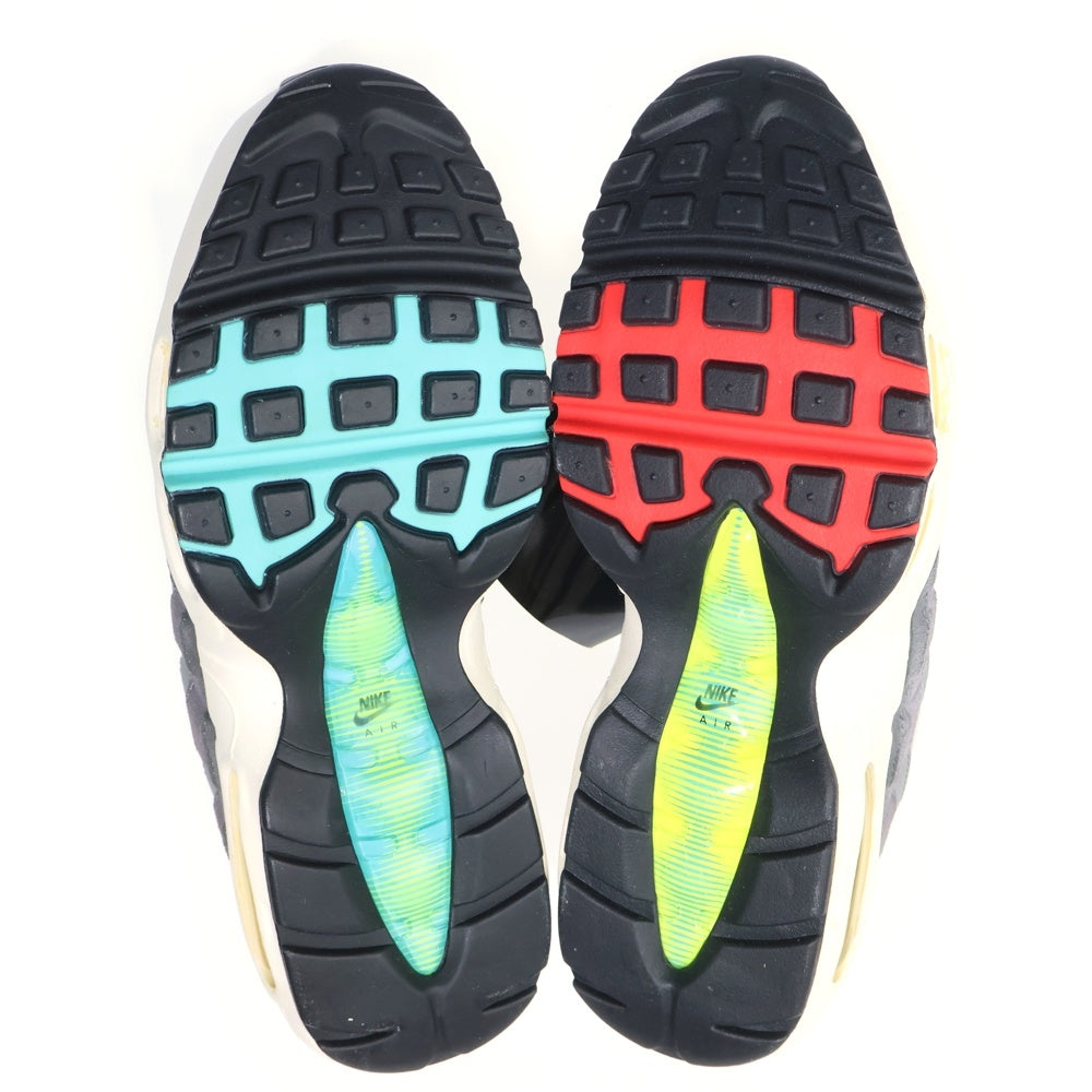 NIKE(ナイキ) AIR MAX 95 GREEDY エアマックス 95 グリーディ ローカットスニーカー グレー/ホワイト US6.5/24.5cm CJ0589-001 レディース