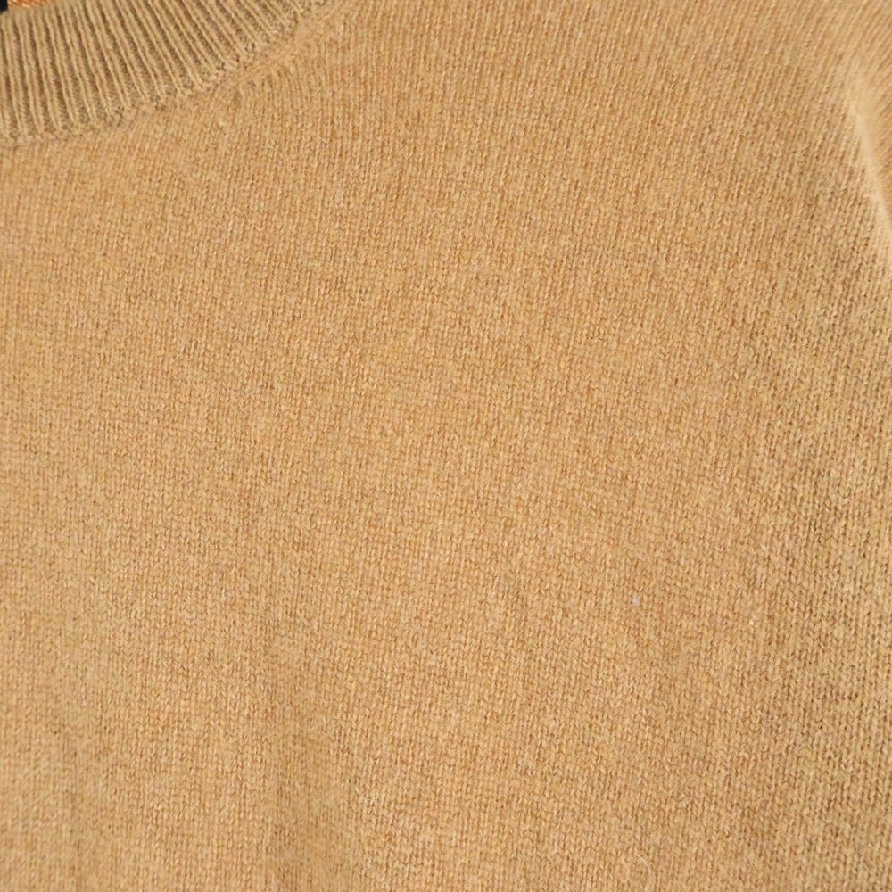 STELLA McCARTNEY(ステラマッカートニー) S刺繍 ウール ニット セーター ブラウン 552342S7157-1