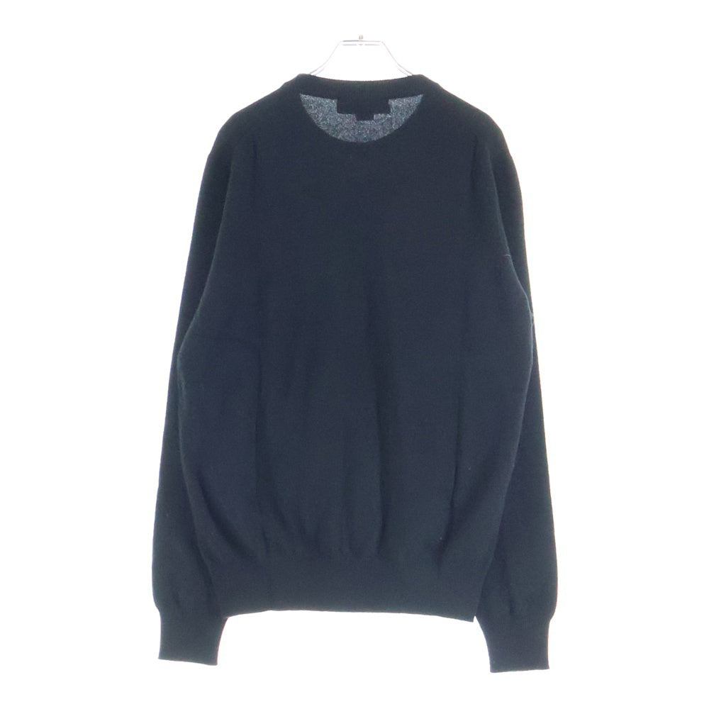 STELLA McCARTNEY(ステラマッカートニー) S刺繍 ウール ニット セーター ブラック 552342S7157-1