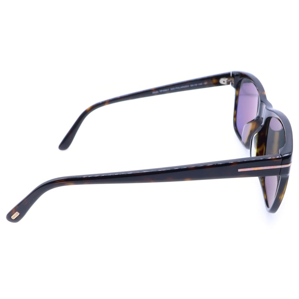 TOM FORD(トムフォード) GIULIO スクエアシェイプ カラーレンズ サングラス アイウェア メガネ 眼鏡 ブラウン TF698-F 52D