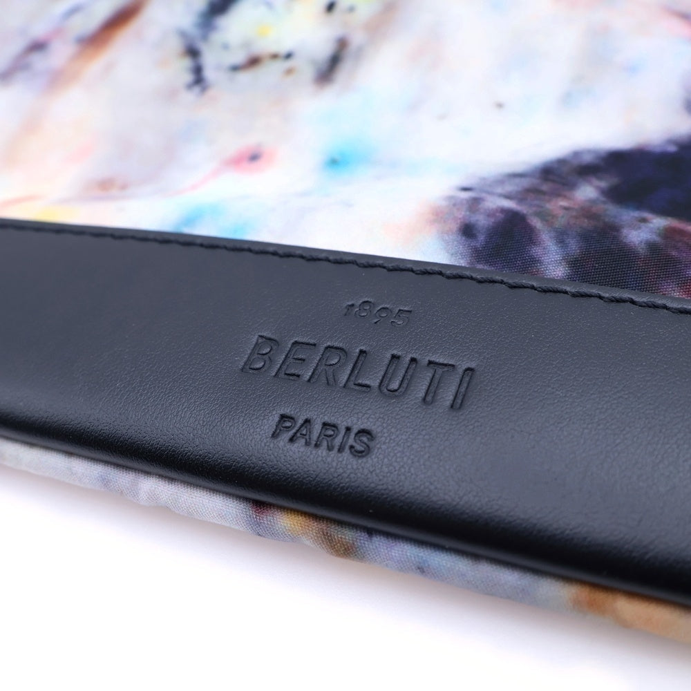 Berluti(ベルルッティ) エスプリットクラッチ マーブル ナイロン セカンドバッグ クラッチバッグ ポーチ マルチ