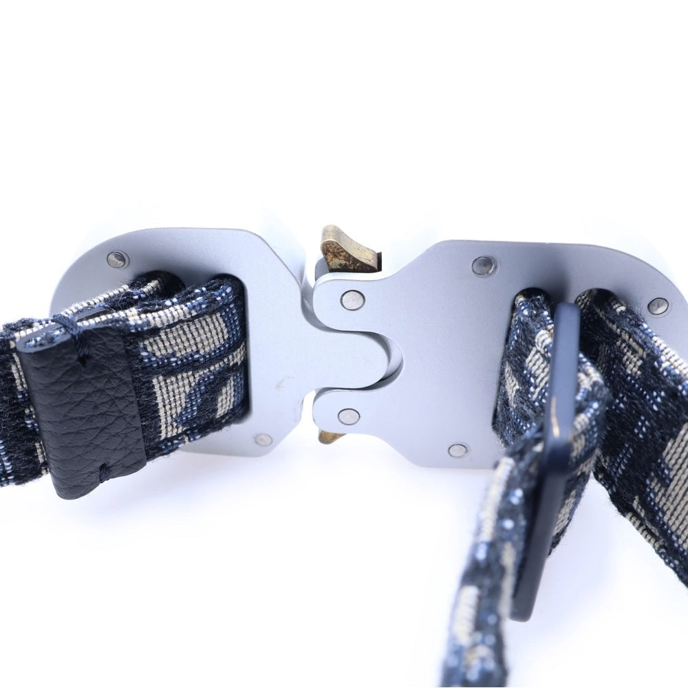 Christian Dior(クリスチャンディオール) ×ALYX アリクス オブリーク 総柄 ローラーコースター ガチャ ベルト グレー レディース