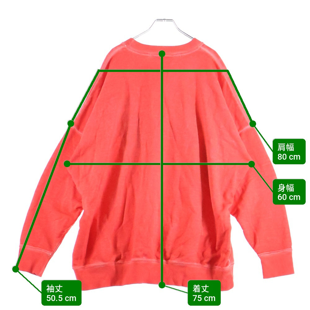 DSQUARED2(ディースクエアード) ロゴプリント スウェット トレーナー オレンジ S71GU0284 S25030