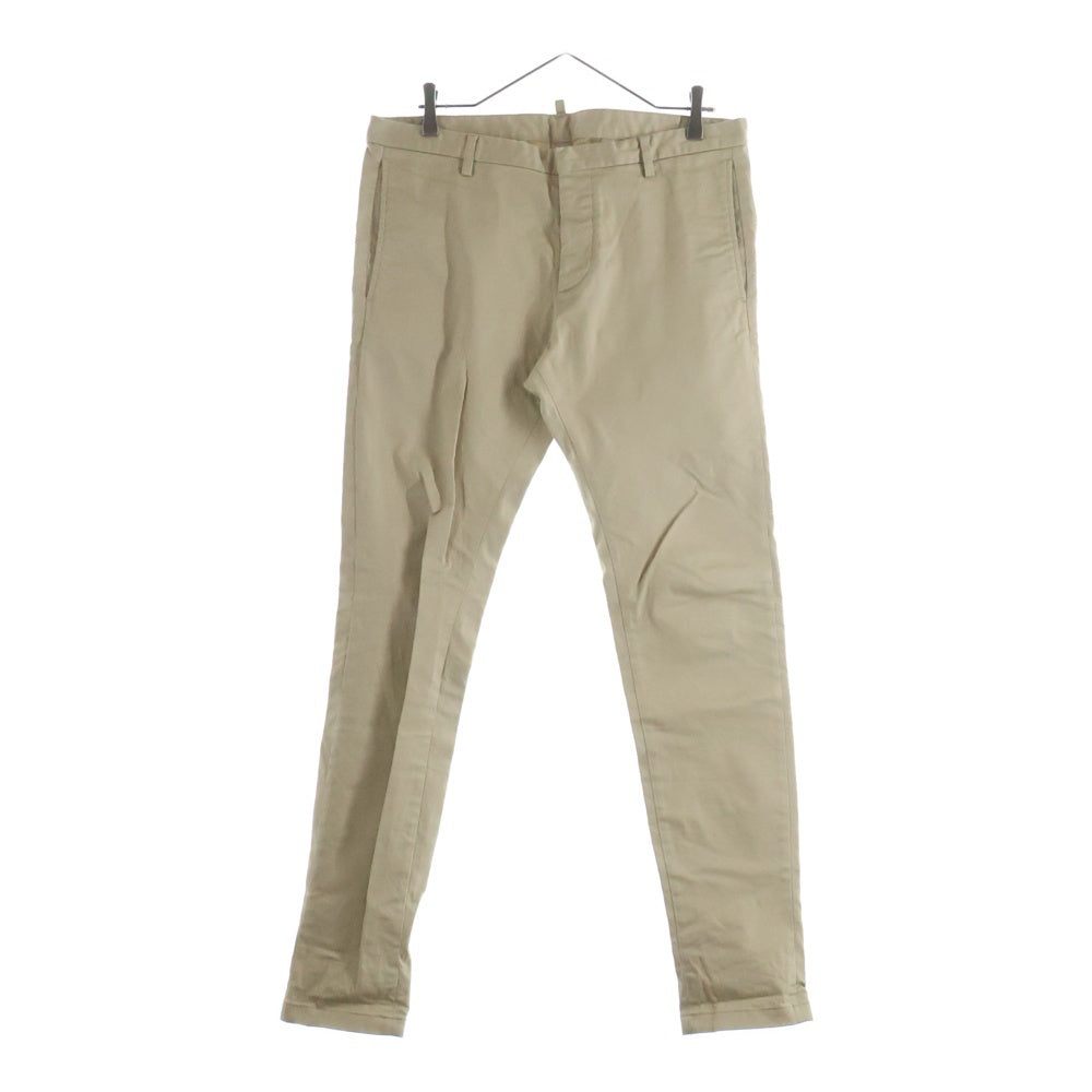DSQUARED2(ディースクエアード) テーパード チノパンツ ワークパンツ ベージュ S71KA0982 S39021