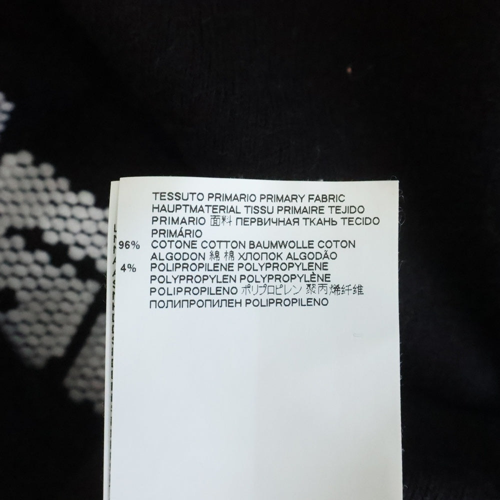 DSQUARED2(ディースクエアード) ロゴ コットン ニット 半袖 セーター ブラック S71HA0994