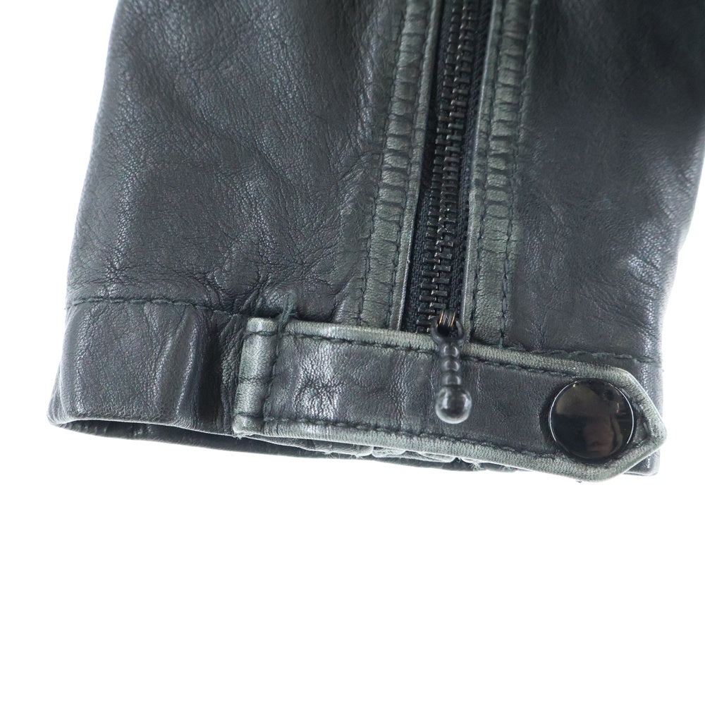 ALLSAINTS(オールセインツ) レザー ダブルライダースジャケット ブラック ML019A