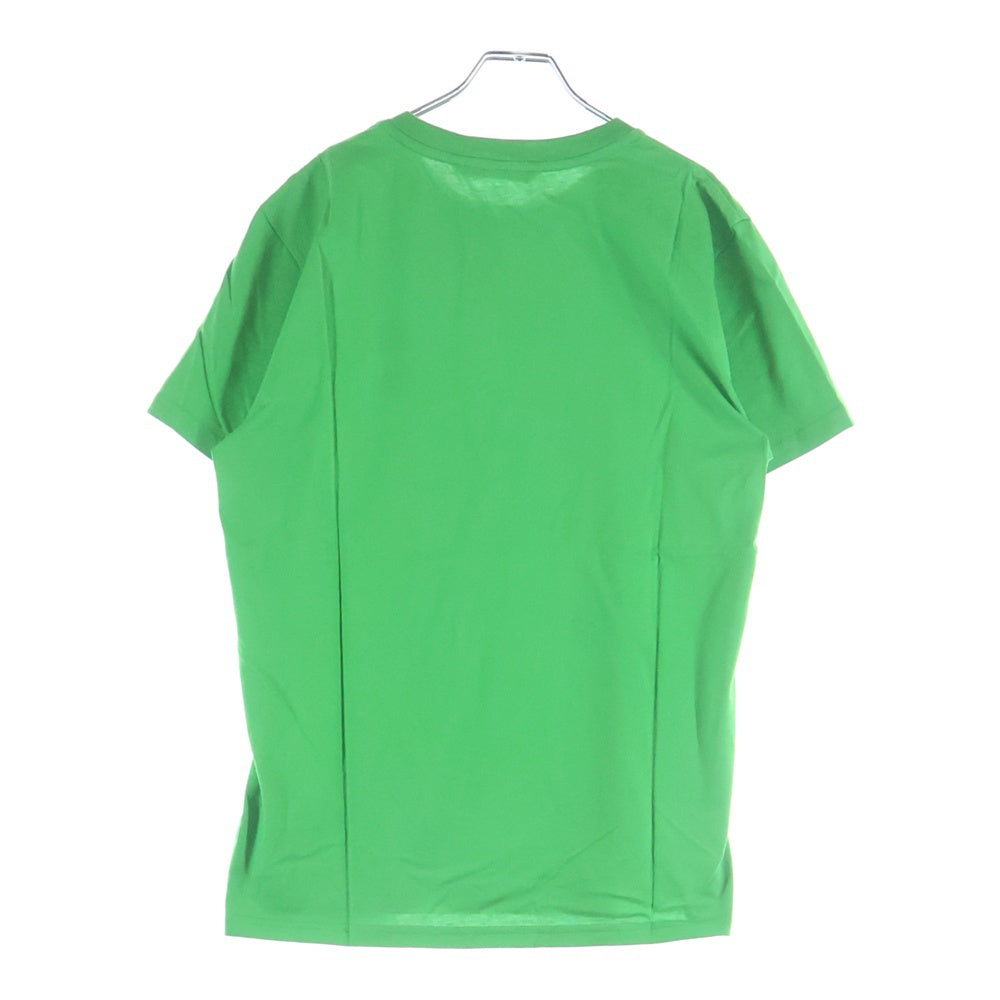 MONCLER(モンクレール) 21SS MAGLIA T-SHIRT ロゴワッペンクルーネック 半袖Tシャツ カットソー グリーン G20928C00005 829FB