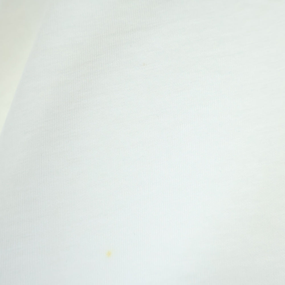 VETEMENTS(ヴェトモン) 21AW フロントバックロゴプリント 刺繍 クルーネック 半袖Tシャツ カットソー ホワイト UA52TR240W