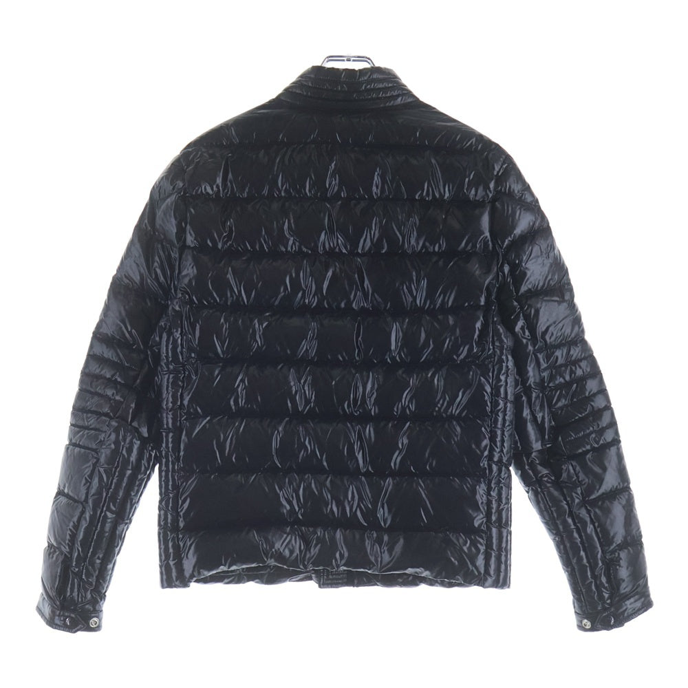 MONCLER(モンクレール) 20AW CAROUX GIUBBOTTO ロゴ ジップアップ ダウンジャケット ブラック F20911A58100 68950
