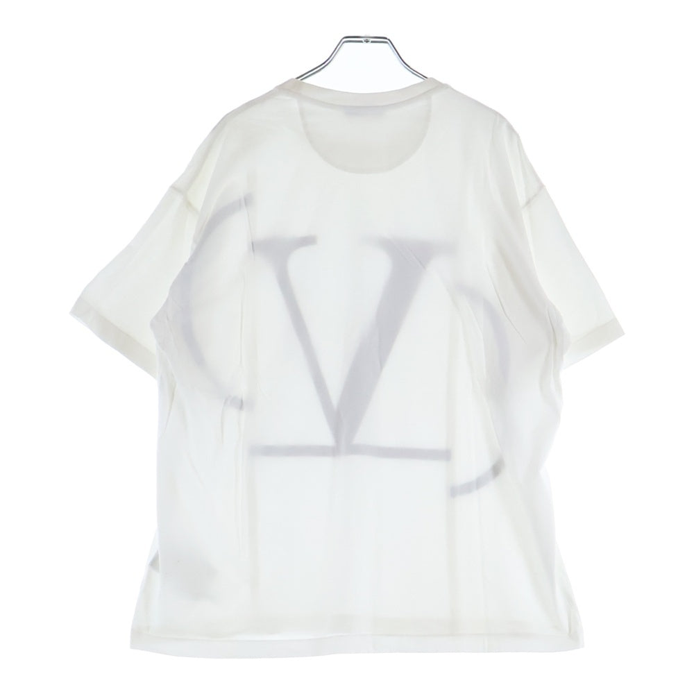 VALENTINO(ヴァレンティノ) 19SS VLOGO SIGNATURE TEE ロゴプリント クルーネック 半袖Tシャツ カットソー ホワイト RV0MG015LIA