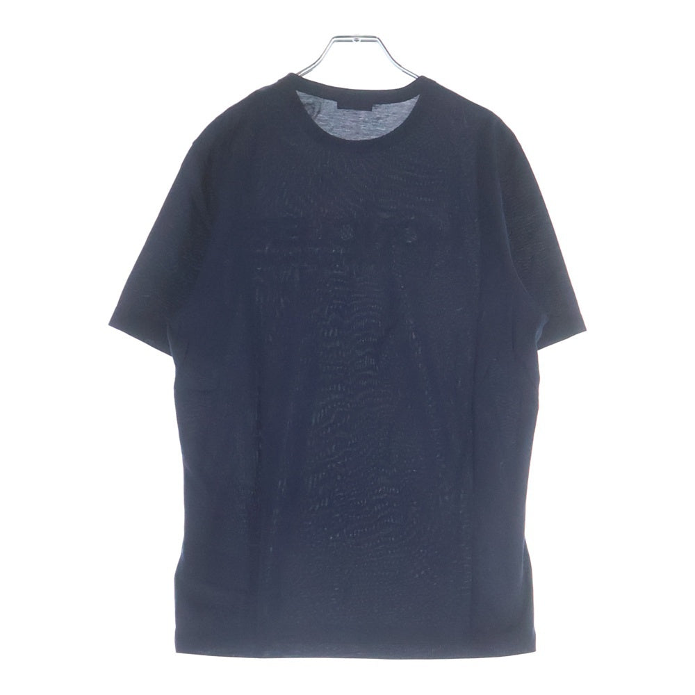 MONCLER(モンクレール) 21SS MAGLIA T-SHIRT ロゴプリント クルーネック 半袖Tシャツ カットソー ネイビー G10918C7D910 8390Y