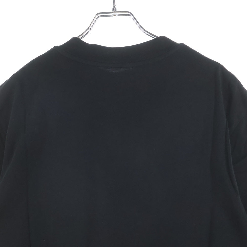 MONCLER(モンクレール) 21AW MAGLIA T-SHIRT マグリア ネックロゴ 半袖Tシャツ カットソー ブラック G20918C00025 8390T