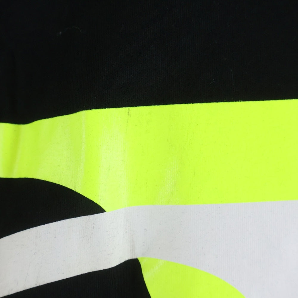 VALENTINO(ヴァレンティノ) VLOGO OMBRA PRINT TEE Vロゴ プリント クルーネック 半袖Tシャツ カットソー ブラック UV3MG08C6K7