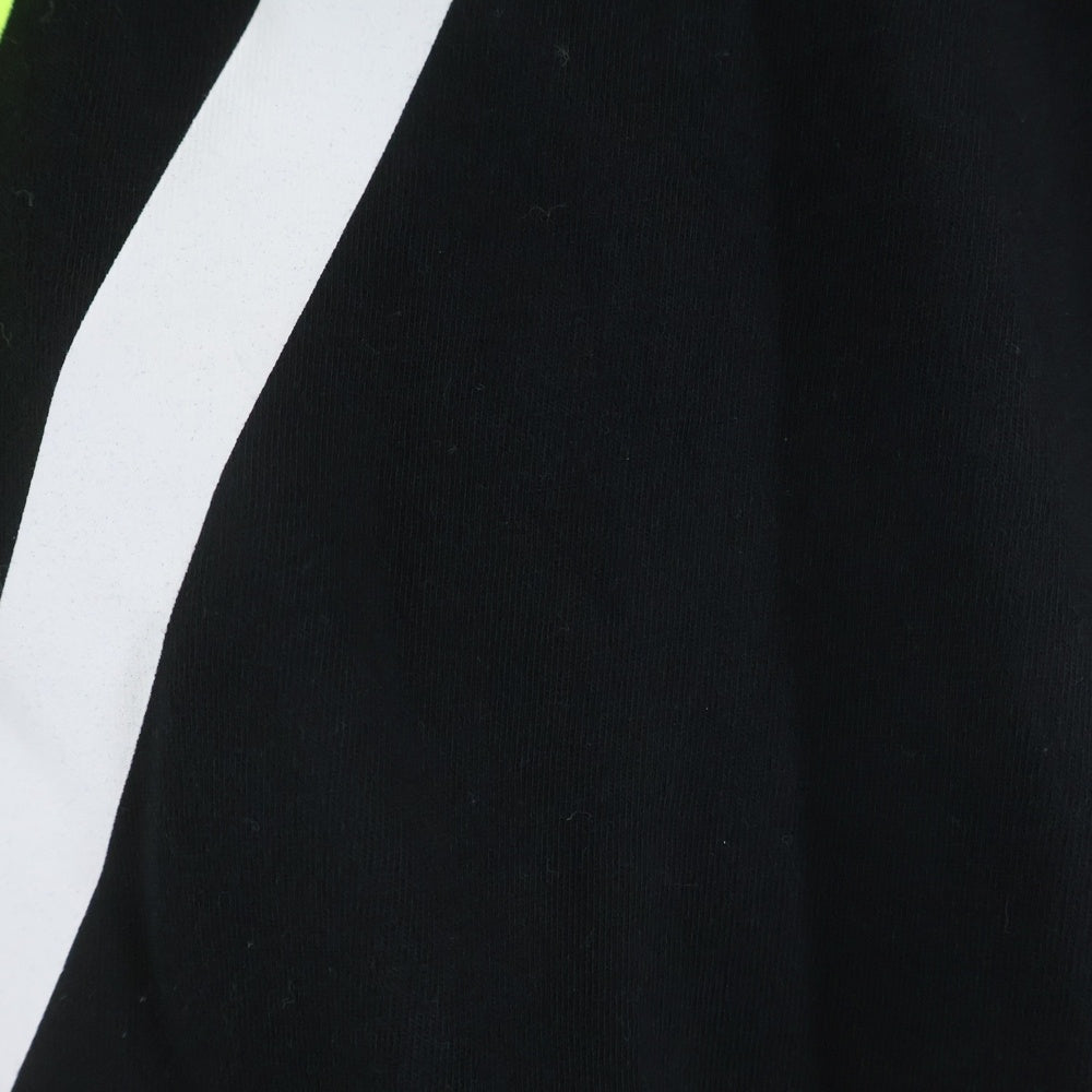 VALENTINO(ヴァレンティノ) VLOGO OMBRA PRINT TEE Vロゴ プリント クルーネック 半袖Tシャツ カットソー ブラック UV3MG08C6K7