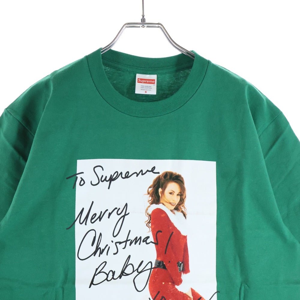 SUPREME(シュプリーム) 20AW Mariah Carey Tee マライアキャリー フォトプリント クルーネック 半袖Tシャツ カットソー グリーン