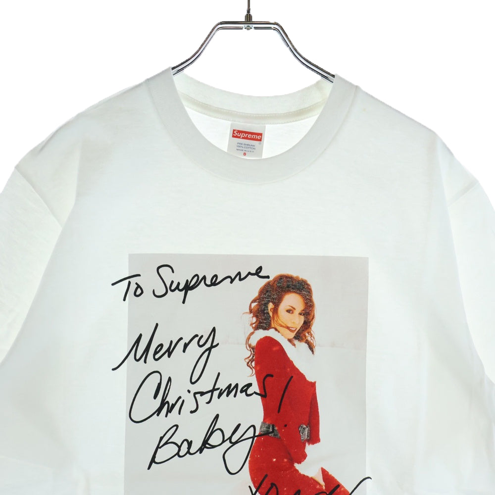 SUPREME(シュプリーム) 20AW Mariah Carey Tee マライアキャリー フォトプリント クルーネック 半袖Tシャツ カットソー ホワイト