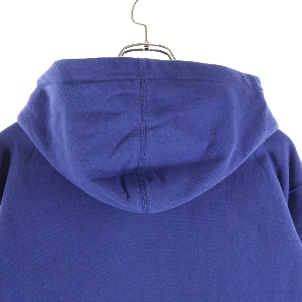 SUPREME(シュプリーム) 21SS ×KAWS Chalk Logo Hooded Sweatshirt カウズ チョーク ボックスロゴ スウェット プルオーバーパーカー ネイビー