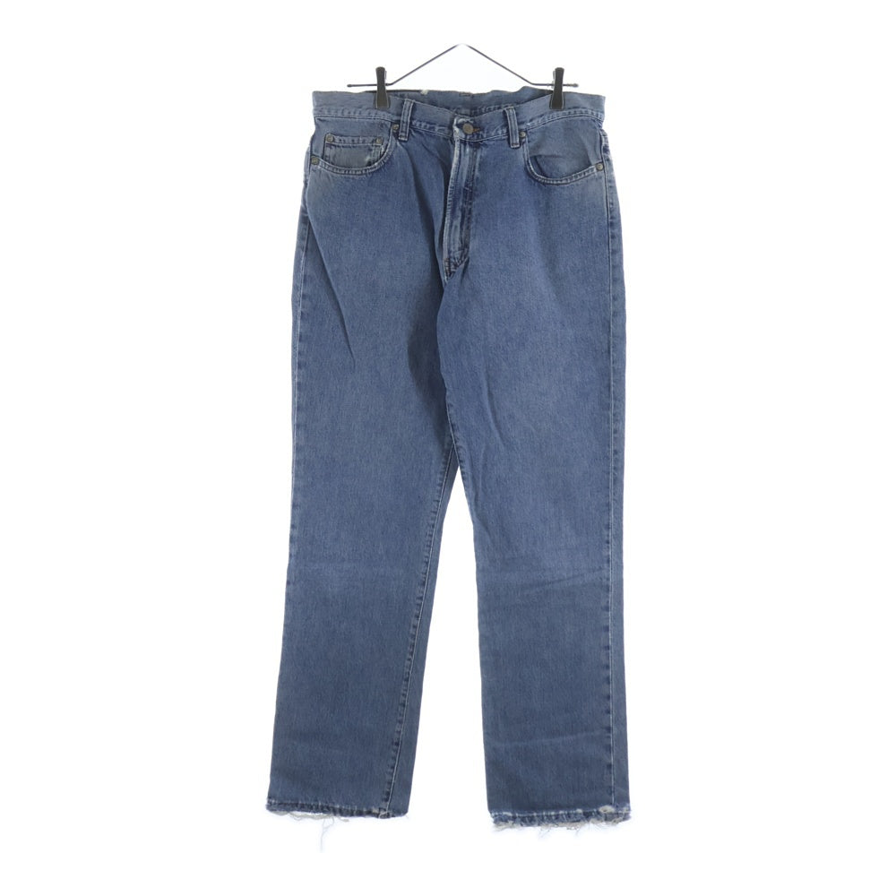 RRL(ダブルアールエル) ジップフライ ストレート デニムパンツ インディゴ