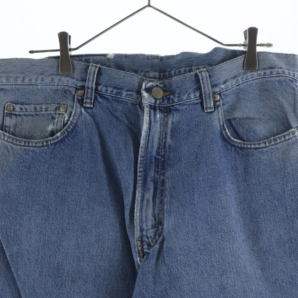 RRL(ダブルアールエル) ジップフライ ストレート デニムパンツ インディゴ