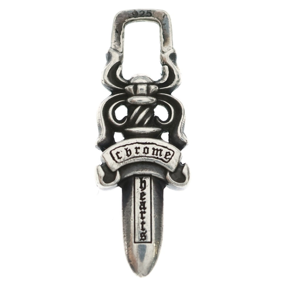 CHROME HEARTS(クロムハーツ) #5 DAGGER ZIP1 ダガージップ シルバーネックレストップ シルバー