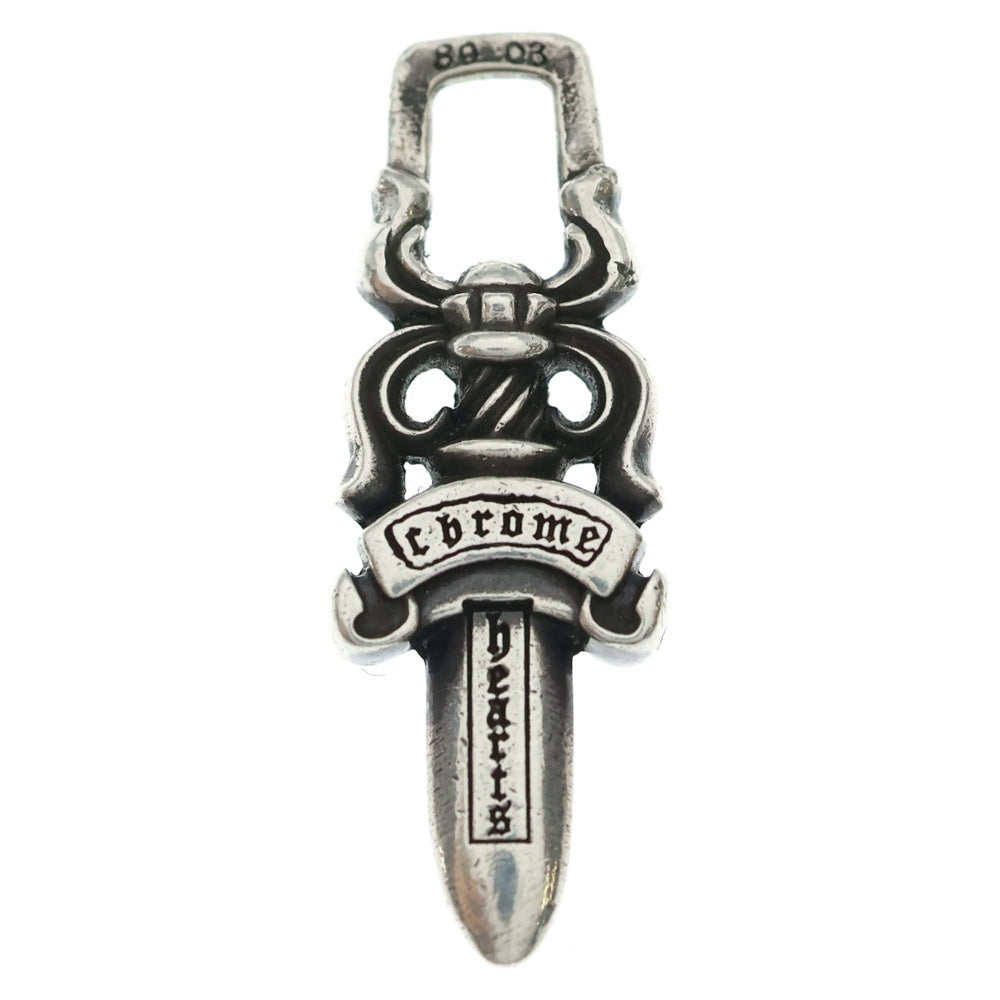 CHROME HEARTS(クロムハーツ) #5 DAGGER ZIP1 ダガージップ シルバーネックレストップ シルバー