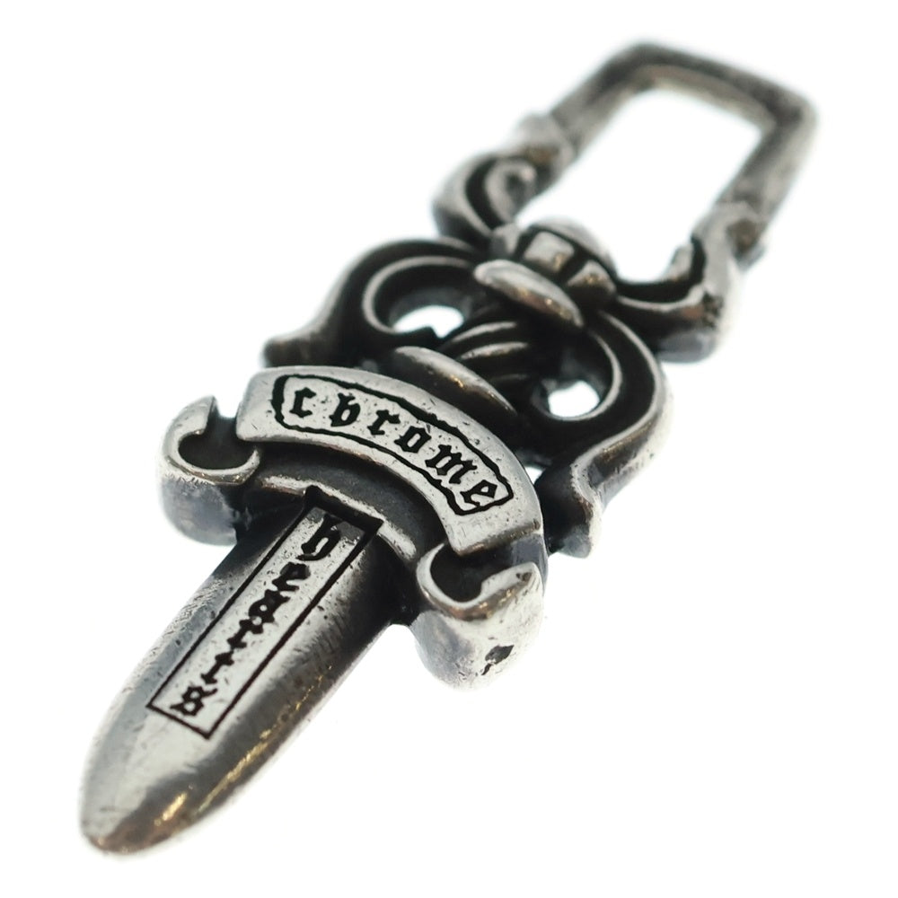 CHROME HEARTS(クロムハーツ) #5 DAGGER ZIP1 ダガージップ シルバーネックレストップ シルバー