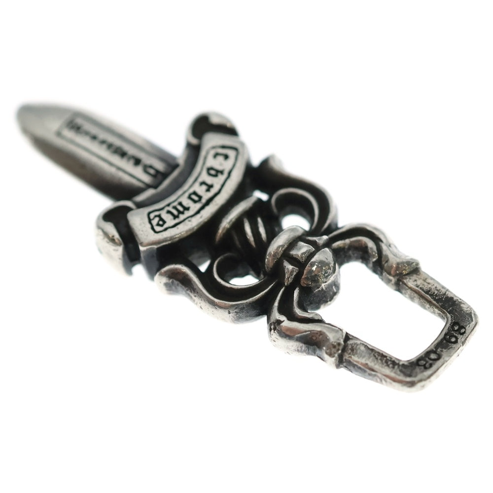 CHROME HEARTS(クロムハーツ) #5 DAGGER ZIP1 ダガージップ シルバーネックレストップ シルバー